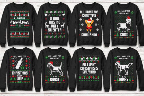 100 Ugly Christmas Template Designs