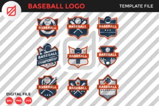 Baseball Logo Template V5: A Versatile Design Solution for Every Baseball Enthusiast