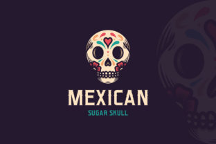 Dia De Muertos Skull Logo Template: A Professional Design for Your Branding Needs