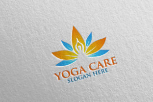 Discover the Yoga and Spa Lotus Flower Logo 63: A Symbol of Peace and Transformation