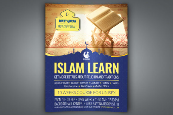 Islamic Flyer Template: A Strategic Tool for Creative and Professional Use