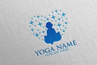 Lotus Logo for Yoga and Spa