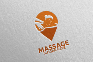 Massage Logo Design 10: A Versatile Template for Modern Branding Needs