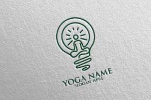 Yoga and Spa Lotus Flower Logo 65: A Modern Design for Spiritual Wellness